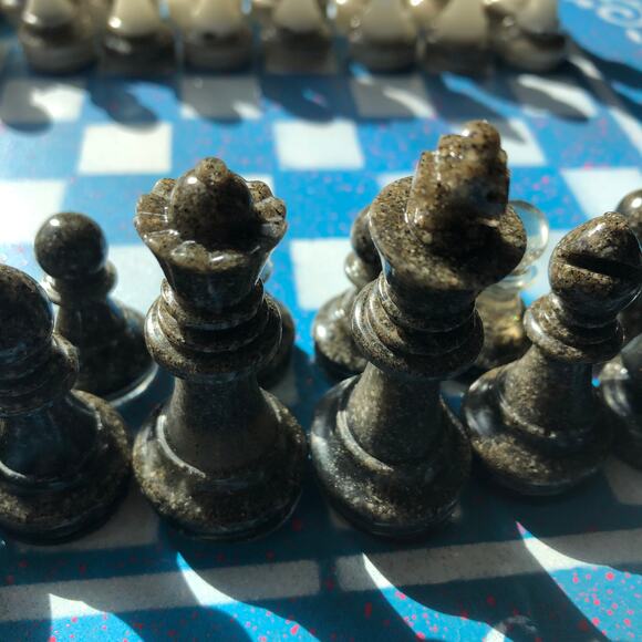 Chess Set - Sky Blue Royal - Picture 4 of 7